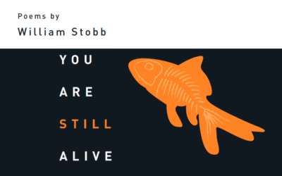 Poet William Stobb to read from new poetry collection “You Are Still Alive” Friday, November 8, 2019